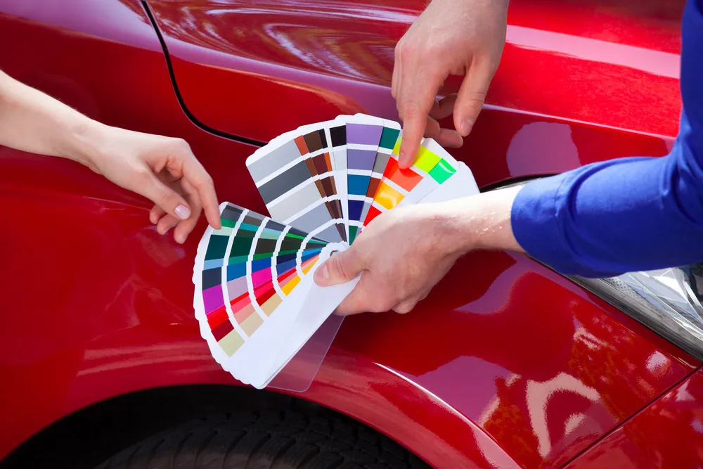 نکات آموزشی ترکیب رنگ خودرو